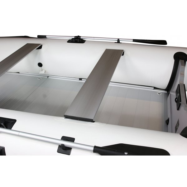 Stor gummibt 420cm | Fr 7 personer | Aluminiumdurk | Lyfco