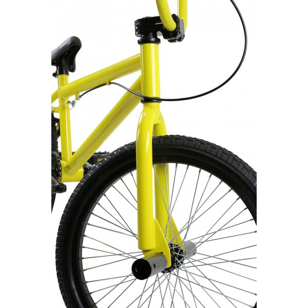 Freestyle BMX Thunder - 360� gyro med pegs | Gul