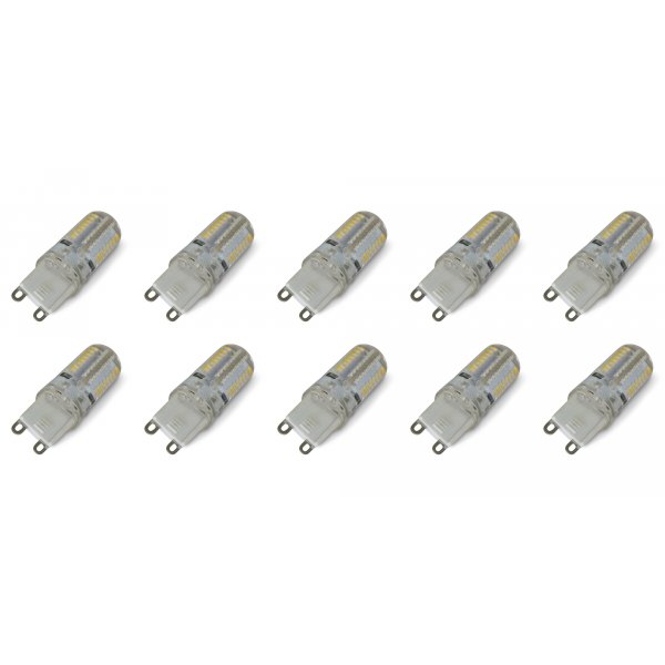 LED lampa G9 3W - 10pack