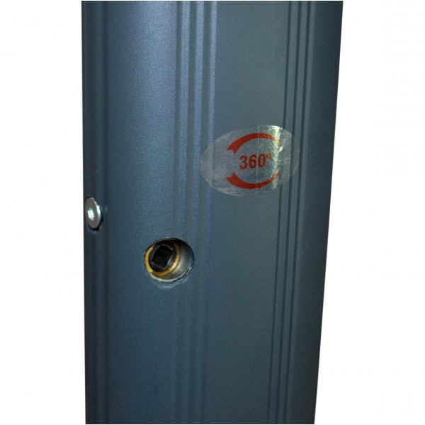 Parasoll 3x3 m| 360 Rotation | UV-skydd | Beige | Metalcraft