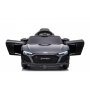 Elbil fr barn Audi R8 | 12V - 2x390 motorer | 4,5Ah | Svart