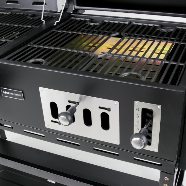 Kombinerad kol- & gasolgrill med rk | Cleaveland