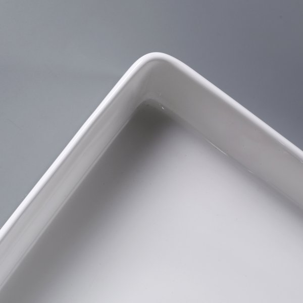 Tvättställ 37cm | Kvadratiskt handfat i porslin | Fristående Tvättställ 37cm | Kvadratiskt handfat i porslin | Fristående