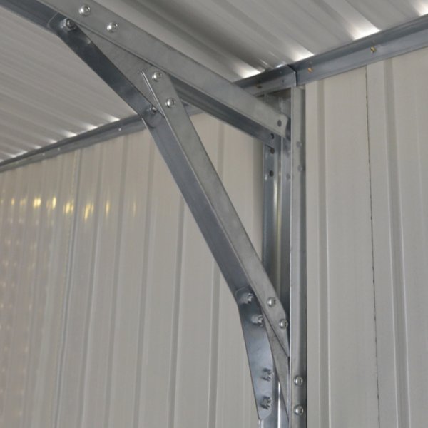 Plåtgarage 18m² | Dubbel dörr | Komplett byggsats Plåtgarage 18m² | Dubbel dörr | Komplett byggsats