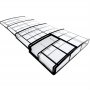 Pooltak 4x8m | Utan skenor | UV-skydd | Flexibel drr