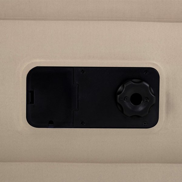 Tjock luftmadrass f�r 2 personer med inbyggd pump - Bestway Fortech Airbed Queen