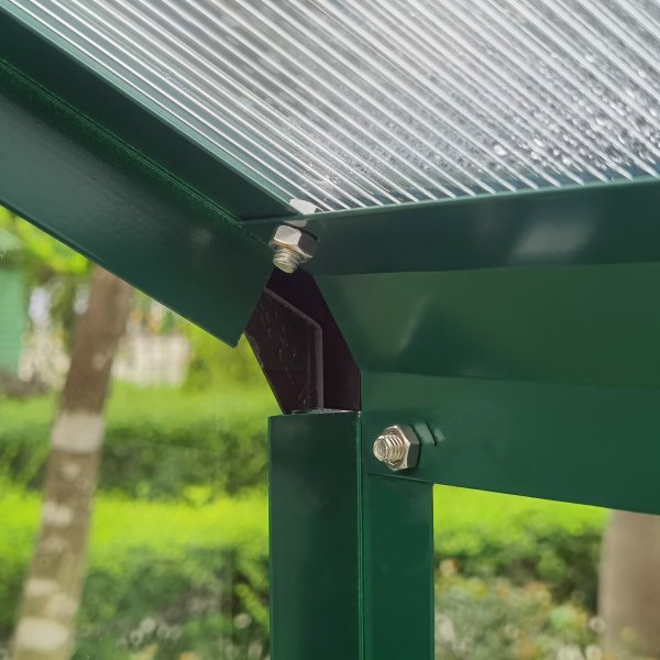 Växthus 3,3m² | 4mm säkerhetsglas | 5 års stormgaranti Växthus 3,3m² | 4mm säkerhetsglas | 5 års stormgaranti