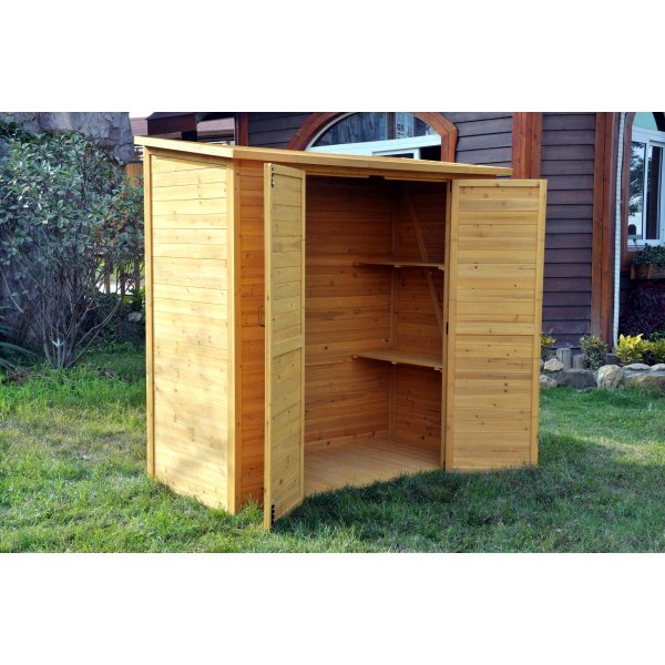 Frrd |1,8m | Dubbel drr | Naturlig trfinish