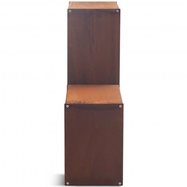 Vedhylla 3mm cortenstål | Rektangulär Vedhylla 3mm cortenstål | Rektangulär