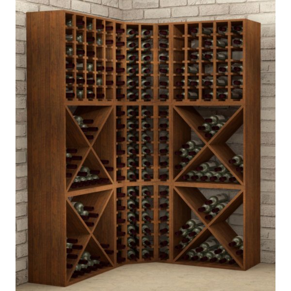 Hörn vinhylla för 24 Flaskor | 62x60 cm | Arvino Hörn vinhylla för 24 Flaskor | 62x60 cm | Arvino