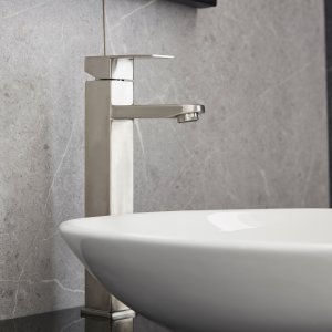 Tvättställsblandare | Borstat rostfritt stål Tvättställsblandare | Borstat rostfritt stål