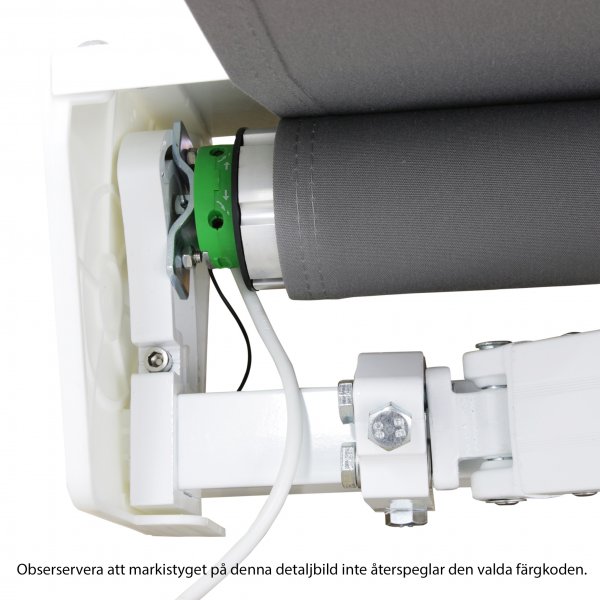 Terrassmarkis 6x3m | Elektrisk motor & fj�rrkontroll | F�rg 360 - FYNDVARA