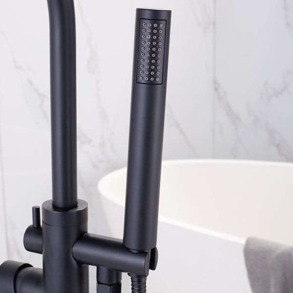 Golvblandare badkar | Fristående | FD-2207 | Svart Golvblandare badkar | Fristående | FD-2207 | Svart