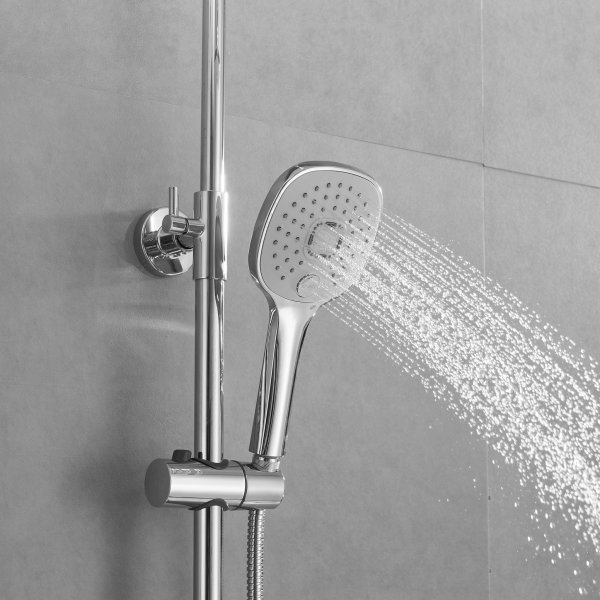 Takduschset komplett paket | Chrissy - Krom Takduschset komplett paket | Chrissy - Krom