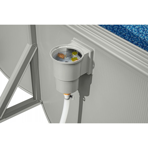 Bestway Stlvggspool Oval 5x3,6 m (56586)